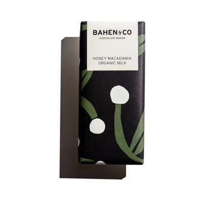 Bahen & Co Chocolate - Honey Macadamia Organic Milk Chocolate 3 Bahen & Co Chocolate - Honey Macadamia Organic Milk Chocolate