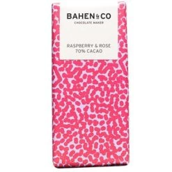 Bahen & Co Chocolate - Raspberry & Rose 70% Cacao