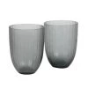 Bison Home Glassware - Brian Tunks Cut Glass Iguassu Tumbler Set X 2 (Slate) -Record Store bison home glassware brian tunks cut glass iguassu tumbler set x 2 slate 617565 600x