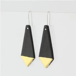 Erin Lightfoot Porcelain Diamond Drop Earrings