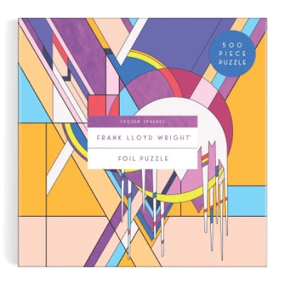 Frank Lloyd Wright - 'Frozen Spheres' Puzzle (500 Piece Puzzle) 3 Frank Lloyd Wright - 'Frozen Spheres' Puzzle (500 Piece Puzzle)