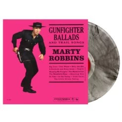 Robbins, Marty - Gunfighter Ballads And Trail Songs (Limited Clear With Black Gunsmoke Coloured Vinyl)