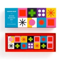 Jonathan Adler Helsinki Wood Domino Set