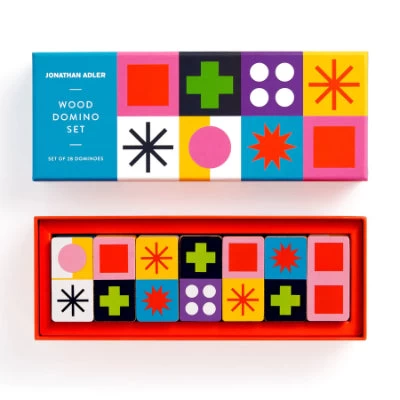Jonathan Adler Helsinki Wood Domino Set 3 Jonathan Adler Helsinki Wood Domino Set