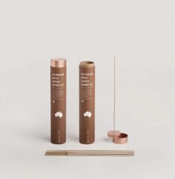 Australian Native Incense Burner Set - Eucalyptus & Acaccia Addition Studio