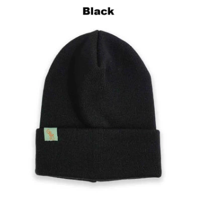 Otto & Spike Base - Merino Beanie (Black) 3 Otto & Spike Base - Merino Beanie (Black)