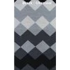 Otto & Spike - Harlequin Merino Scarf (Black & Charcoal) -Record Store ottospikeblackcharcoal 600x