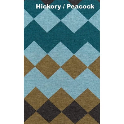 Otto & Spike - Harlequin Merino Scarf (Hickory & Peacock Blue) 3 Otto & Spike - Harlequin Merino Scarf (Hickory & Peacock Blue)