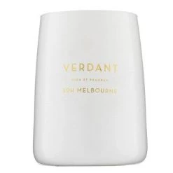 Scent Of Home White Matte Candle - Verdant