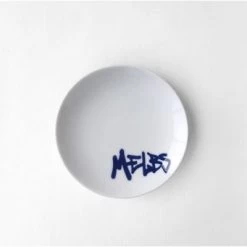 Skimming Stones Porcelain Mamezara Plate - Melbs