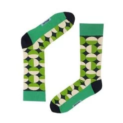 Socks - Green Circles