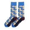 Socks - Olive, Blue & Cream Circles -Record Store socks olive blue cream circles 109549 600x