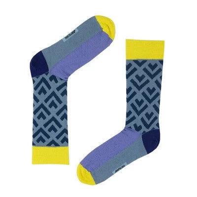 Socks - Ripple Grey 3 Socks - Ripple Grey