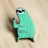 Surfing Sloth Pins - Party Animal Sloth -Record Store surfing sloth pins party animal sloth 955770 600x