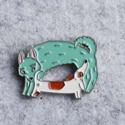 Surfing Sloth Pins - Sniffing Dogs